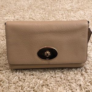 Coach crosstown crossbody bag in pebble leather